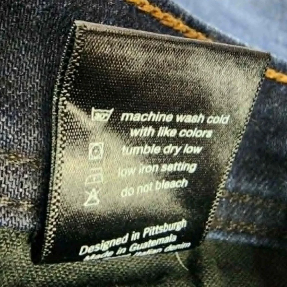 Revtown‎ Decade Denim Dark Wash Blue Mens 31x30 Slim Straight Stretch Jeans
